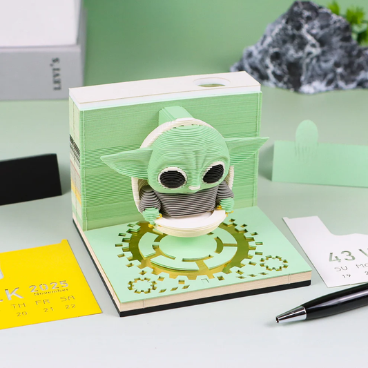 Baby Yoda Omoshiroi Calendar (2025 only)